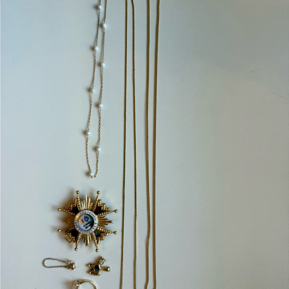 Misc. Gold and Silver Women's Jewelry Set